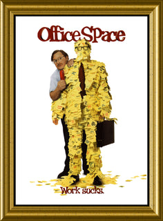 Office Space Movie Poster Work Sucks Fridge Magnet 6x8 Large