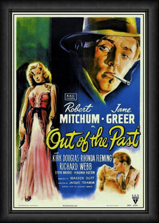 Out of the Past Robert Mitchum Film Noir Magnetic Movie Poster 6x8 Large