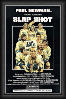 Slap Shot Paul Newman Movie Poster Fridge Magnet 6x8 Large