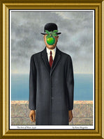 Son of Man Man René Magritte Art Magnetic Poster Fridge Magnet 11x15 Large
