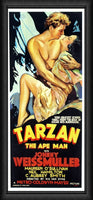Tarzan The Ape Man Vintage Movie Poster Fridge Magnet 8x18 Large
