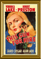This Gun For Hire Veronica Lake Movie Poster Fridge Magnet 6x8 Large
