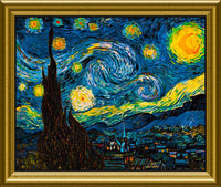 Vincent Van Gogh The Starry Night Magnetic Poster Fridge Magnet 12x15 Large

