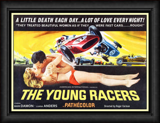The Young Racers Movie Poster Canvas Print Fridge Magnet 6x8 Large