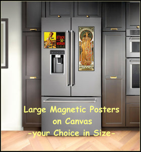 Mona Lisa Art Leonardo da Vinci Magnetic Canvas Fridge Magnet 6x8 Large