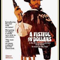 A Fistful of Dollars FRIDGE MAGNET 6 x 8 Magnetic Movie Poster