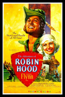 Adventures of Robin Hood FRIDGE MAGNET 6x8 Errol Flynn Movie Poster
