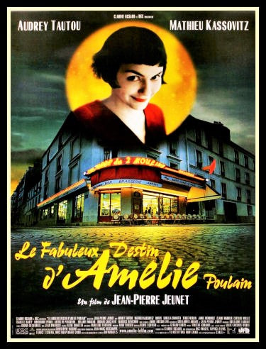 Le Fabuleux Destin Amelie Paulain Movie Poster Canvas Print Fridge Magnet French Cinema