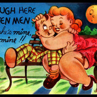 Big Love Funny Romance Fridge Magnet 6x8 Canvas Print