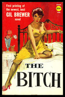The Bitch Pulp Fiction Art Fridge magnet 6x8 Large
