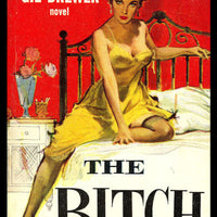 The Bitch Pulp Fiction Art Fridge magnet 6x8 Large