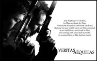 The Boondock Saints Movie Poster Veritas Aequitas Fridge Magnet 6x8 Large
