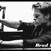 Brad Pitt Photograph Fridge Magnet 6x8 Large