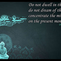 Buddha Quote Spiritual Enlightenment Fridge Magnet 6x8 Large