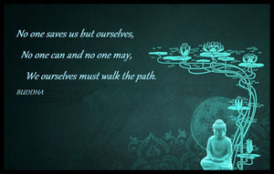 Buddha Quote Spiritual Enlightenment Poster Fridge Magnet 6x8 Large