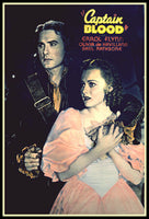 Captain Blood Errol Flynn Classic Movies Poster Fridge Magnet 6x8 Large
