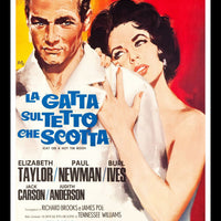 Cat on a Hot Tin Roof Movie Poster Paul Newman Fridge Magnet 6x8 Large