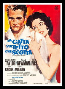 Cat on a Hot Tin Roof Movie Poster Paul Newman Fridge Magnet 6x8 Large