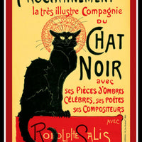 Tournée du Chat Noir Vintage Black Cat Poster Fridge Magnet 11x15 Large