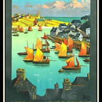 Chemin de Fer d Orleans France Travel Poster Fridge Magnet 6x8 Large