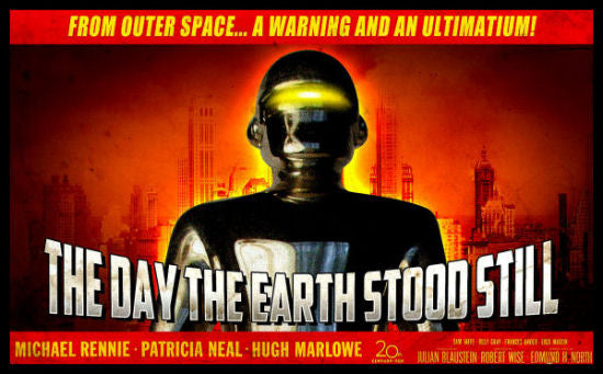 The Day The Earth Stood Still Movie Posters Fridge Magnet 6x9.5 Large