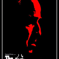 The Godfather Movie Poster Marlin Brando Fridge Magnet 6x8 Large