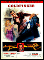 Goldfinger James Bond Movie Poster Fridge Magnet 6x8 Large
