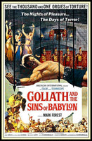 Goliath and the Sins of Babylon Movie Poster Fridge Magnet 6x8 Large
