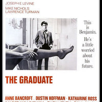 The Graduate Dustin Hoffman Movie Poster Fridge Magnet 6x8 Large