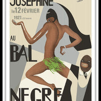 Josephine Baker Paris Burlesque Revue Fridge Magnet 6x8 Large