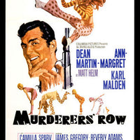 Murderers Row Dean Martin Movie Poster Matt Helm Fridge Magnet 6x8 Large