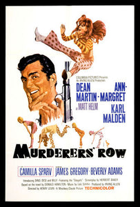 Murderers Row Dean Martin Movie Poster Matt Helm Fridge Magnet 6x8 Large