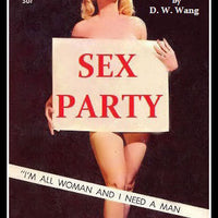 Sex Party Pulp Fiction Book Cover Poster Fridge Magnet 3.5x5 Large