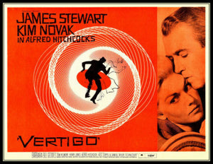 Vertigo Movie Poster James Stuart Fridge Magnet 6x8 Large