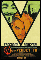 V for Vendetta Magnetic Movie Posters Fridge Magnet 6x8 Large
