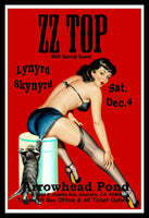 ZZ Top Arrowhead California Concert Poster Fridge Magnet 6x8 Large
