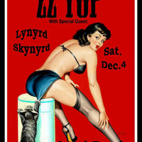 ZZ Top Arrowhead California Concert Poster Fridge Magnet 6x8 Large