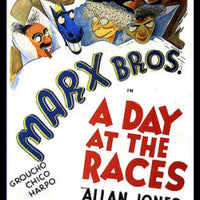 A Day at The Races Marx Brothers Movie Poster Fridge Magnet 6x8 Large