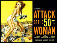 Attack of the 50ft Woman Movie Poster Fridge Magnet 6x8 Large
