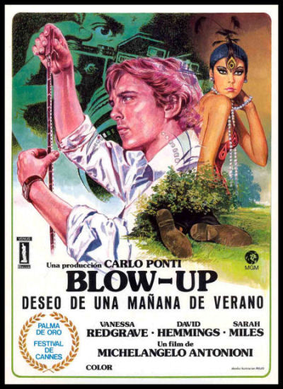 Blow-Up Movie Poster Michelangelo Antonione 6x8 Fridge Magnet