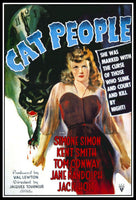 Cat People Classic Horror Movie Poster Fridge Magnet 6x8 Large

