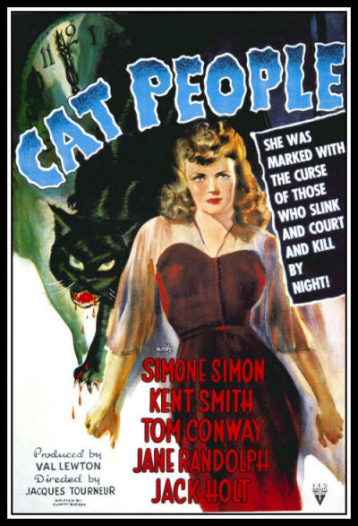 Cat People Classic Horror Movie Poster Fridge Magnet 6x8 Large