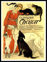Clinique Cheron France Veterinarian Poster Fridge Magnet 6x8 Large
