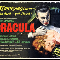 Dracula movie poster Fridge Magnet Christopher Lee