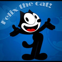 Felix The Cat Cartoon Classic Fridge Magnet 6 x9 Large