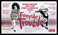 Female Trouble John Waters Movie Poster Fridge Magnet 6x8 Large
