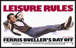 Ferris Buellers Day Off Movie Poster Fridge Magnet 6x8 Canvas Print
