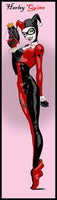Harley Quinn Comic Book Character Magnetic Poster Fridge Magnet 5x18 Large
