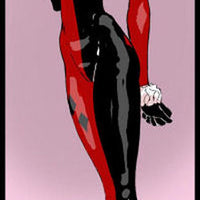 Harley Quinn Comic Book Character Magnetic Poster Fridge Magnet 5x18 Large