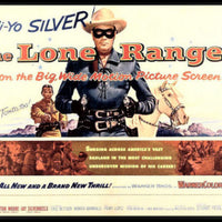 The Lone Ranger Classic TV Show Movie Poster Canvas Print FRIDGE MAGNET 6x8 Large